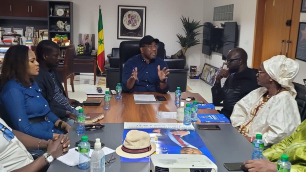 Présidentielle 2024 :  Bougane Guèye Dani reçoit une délégation de Pastef