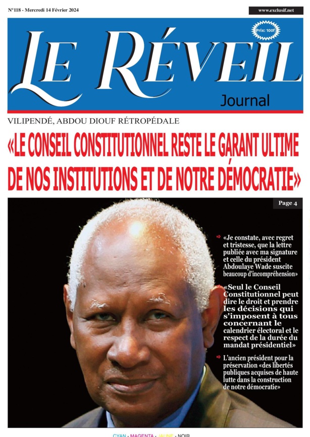 Le Réveil Quotidien du Mercredi 14 février 2024 Le Réveil Quotidien du Mercredi 14 février 2024