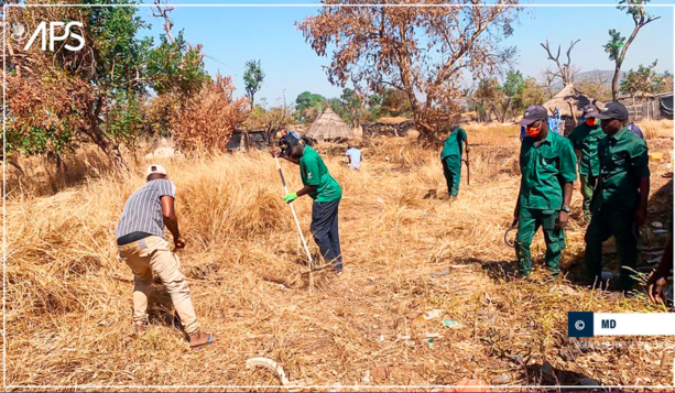 Saraya : plus de 2000 hectares du tapis herbacé brûlés par des feux de brousse... Saraya : plus de 2000 hectares du tapis herbacé brûlés par des feux de brousse...