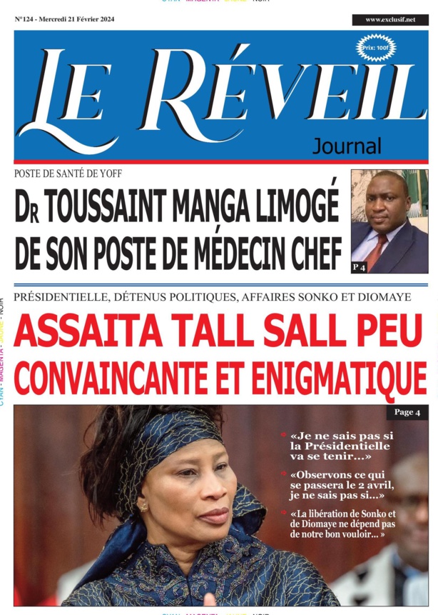 Le Réveil Quotidien du Mercredi 21 février 2024