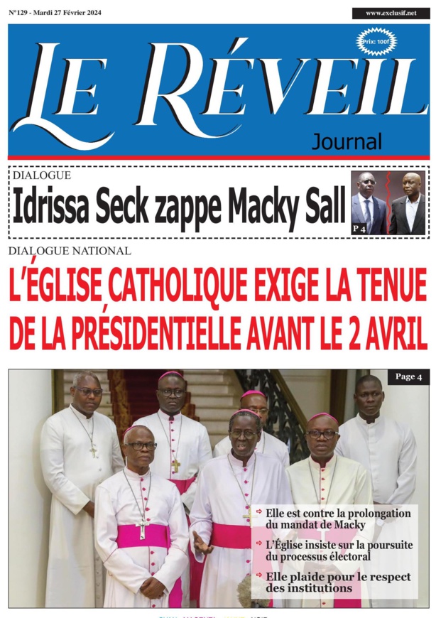 Le Réveil Quotidien du Mardi 27 février 2024