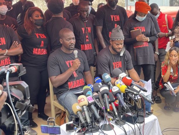 Y’En A Marre contre la loi d’amnistie Y’En A Marre contre la loi d’amnistie