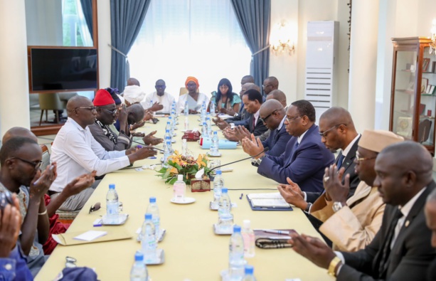 Palais : Face à face entre Macky et des ex combattants du MFDC