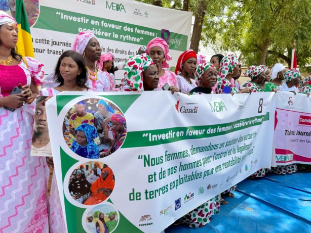 8 mars : Les femmes de Tambacounda marchent pour l’unité et la transformation de leurs défis en opportunités