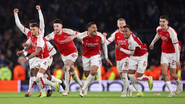 LIGUE DES CHAMPIONS : Arsenal élimine Porto et retrouve les quarts de finale LIGUE DES CHAMPIONS : Arsenal élimine Porto et retrouve les quarts de finale