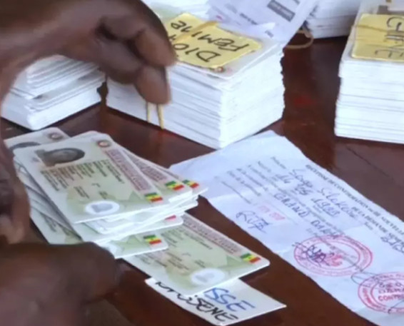 Retrait des cartes d'électeur : Un taux 56,73 % enregistré au niveau national