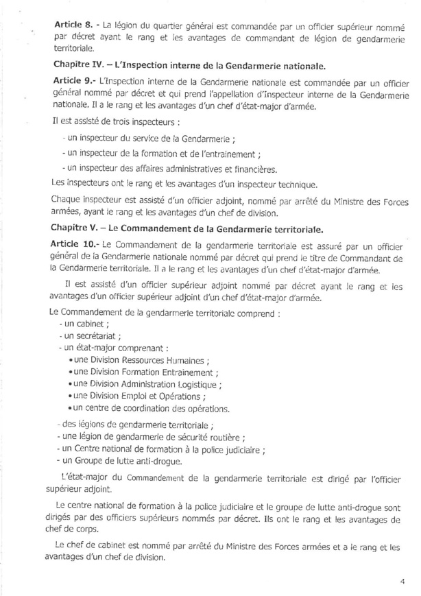 Nouveau décret : Macky Sall réorganise la gendarmerie en l’intégrant complètement dans l’armée Nouveau décret : Macky Sall réorganise la gendarmerie en l’intégrant complètement dans l’armée