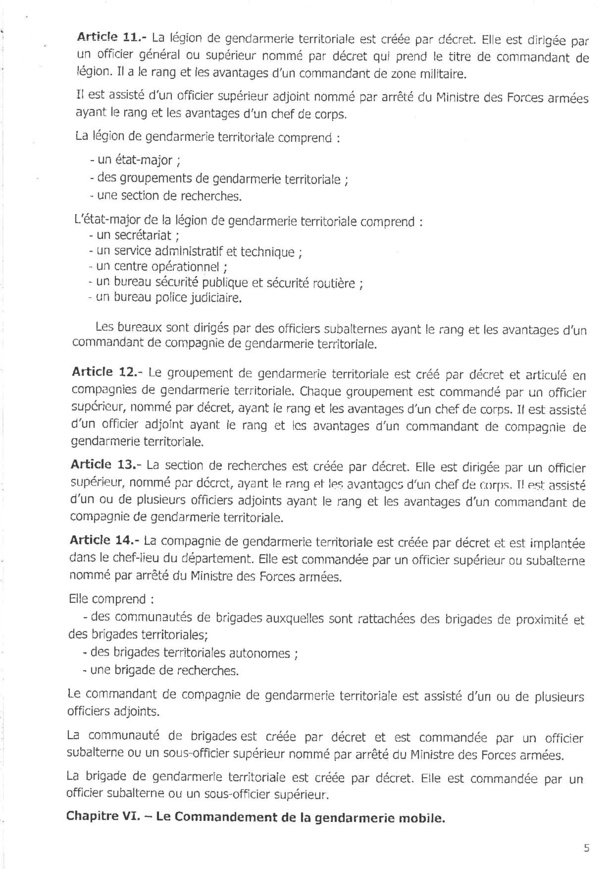 Nouveau décret : Macky Sall réorganise la gendarmerie en l’intégrant complètement dans l’armée Nouveau décret : Macky Sall réorganise la gendarmerie en l’intégrant complètement dans l’armée