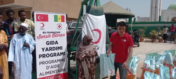 SOLIDARITE : Le Croissant-Rouge turc au chevet de 700 ménages de Dakar