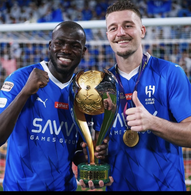 Supercoupe d'Arabie Saoudite : Al-Hilal de Kalidou Koulibaly vainqueur Supercoupe d'Arabie Saoudite : Al-Hilal de Kalidou Koulibaly vainqueur