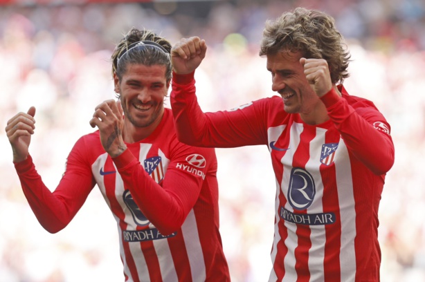 Liga : Atlético de Madrid bat Gérone 3-1), grâce à Griezmann