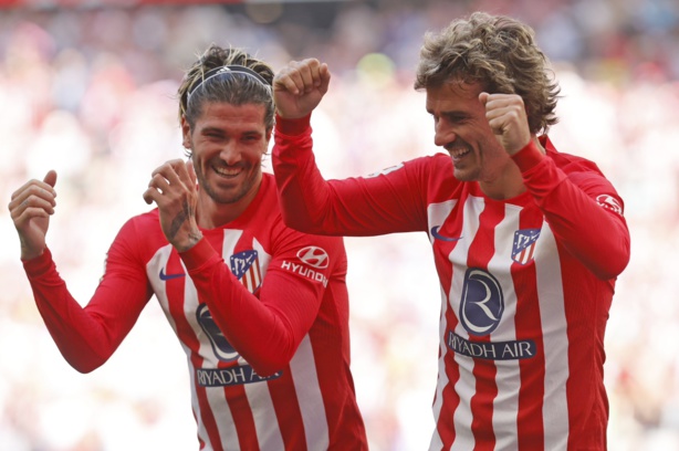 Liga : Atlético de Madrid bat Gérone 3-1), grâce à Griezmann Liga : Atlético de Madrid bat Gérone 3-1), grâce à Griezmann