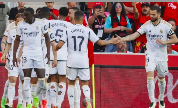 Liga : Le Real Madrid bat Majorque (0-1) Liga : Le Real Madrid bat Majorque (0-1)