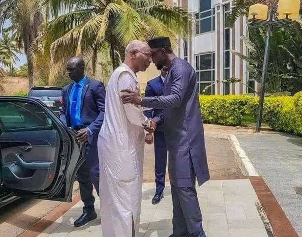 Diplomatie : Le Premier Ministre Guinéen Bah Oury a rencontré Ousmane Sonko