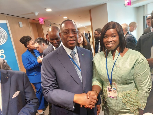 Éducation en Casamance : Macky Sall félicite Dieynaba Goudiaby lors des Assemblées du Printemps du FMI et de la Banque Mondiale