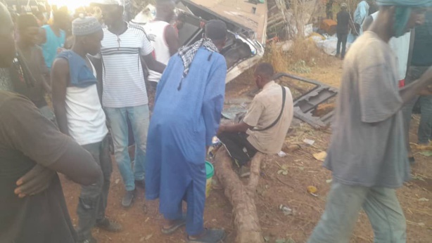 Route de Koungheul :10 morts et 11 blessés Graves dans un renversement de bus