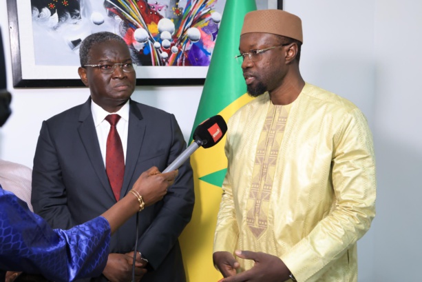 "Souveraineté monétaire" : Sonko a rencontré le président de la Commission de l'UEMOA "Souveraineté monétaire" : Sonko a rencontré le président de la Commission de l'UEMOA