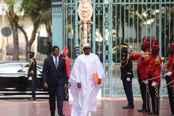 Renforcement des liens diplomatiques : Mamadou Haidara, Ambassadeur de la Côte d’Ivoire, présente ses lettres de créance au Sénégal" Renforcement des liens diplomatiques : Mamadou Haidara, Ambassadeur de la Côte d’Ivoire, présente ses lettres de créance au Sénégal"