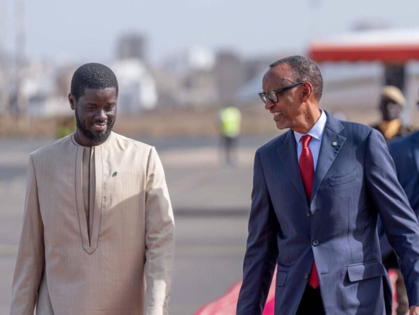 Le Président rwandais Paul Kagame entame une visite de travail de 48 heures au Sénégal Le Président rwandais Paul Kagame entame une visite de travail de 48 heures au Sénégal