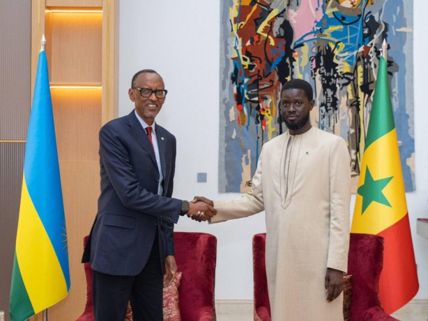 Le Président rwandais Paul Kagame entame une visite de travail de 48 heures au Sénégal Le Président rwandais Paul Kagame entame une visite de travail de 48 heures au Sénégal