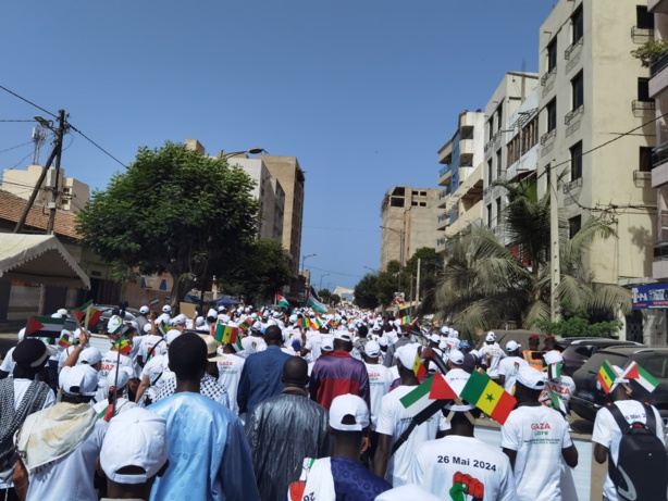 Marche de Solidarité avec la Palestine à Dakar : Les Sénégalais dénoncent les bavures de l'armée Israélienne Marche de Solidarité avec la Palestine à Dakar : Les Sénégalais dénoncent les bavures de l'armée Israélienne