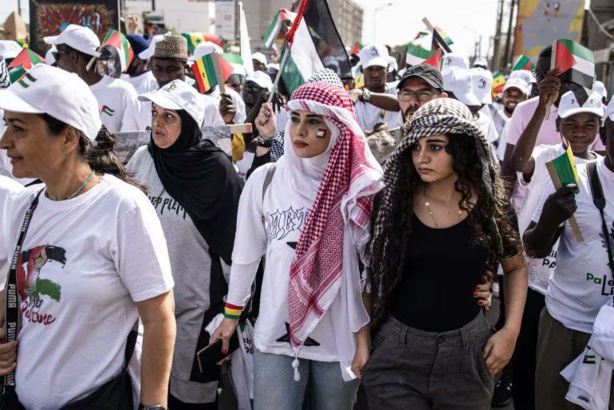 Marche de Solidarité avec la Palestine à Dakar : Les Sénégalais dénoncent les bavures de l'armée Israélienne Marche de Solidarité avec la Palestine à Dakar : Les Sénégalais dénoncent les bavures de l'armée Israélienne