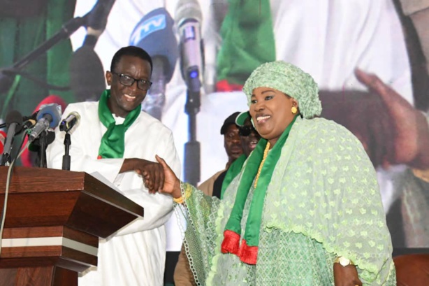 Amadou Bâ rencontre Aminata Mbengue Ndiaye, Secrétaire Générale du Parti Socialiste Amadou Bâ rencontre Aminata Mbengue Ndiaye, Secrétaire Générale du Parti Socialiste