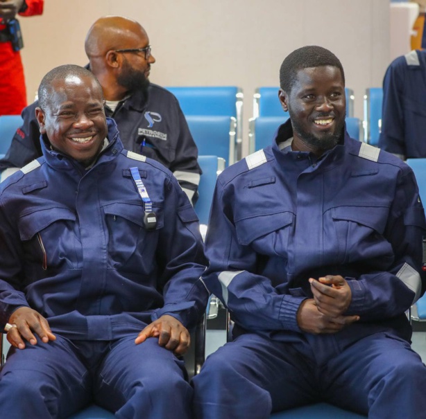 Pétrole : Diomaye Faye visite le champ pétrolier de Sangomar Pétrole : Diomaye Faye visite le champ pétrolier de Sangomar