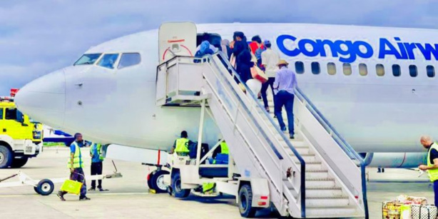Aviation : Congo Airways risque de perdre son certificat de transporteur aérien si... Aviation : Congo Airways risque de perdre son certificat de transporteur aérien si...