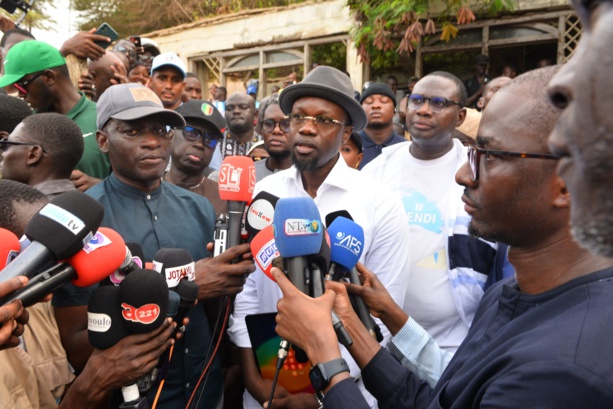 "Anse Bernard ": Ousmane Sonko lance un plan d'urgence pour sauver la plage "Anse Bernard ": Ousmane Sonko lance un plan d'urgence pour sauver la plage