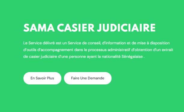 Démarche de Casier Judiciaire en Ligne : Les précisions du ministère de la justice Démarche de Casier Judiciaire en Ligne : Les précisions du ministère de la justice