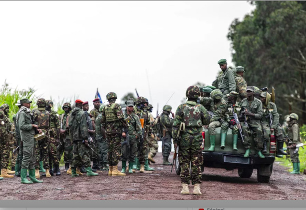 RDC : 25 militaires condamnés à mort pour "fuite devant l'ennemi" après combats contre le M23 RDC : 25 militaires condamnés à mort pour "fuite devant l'ennemi" après combats contre le M23