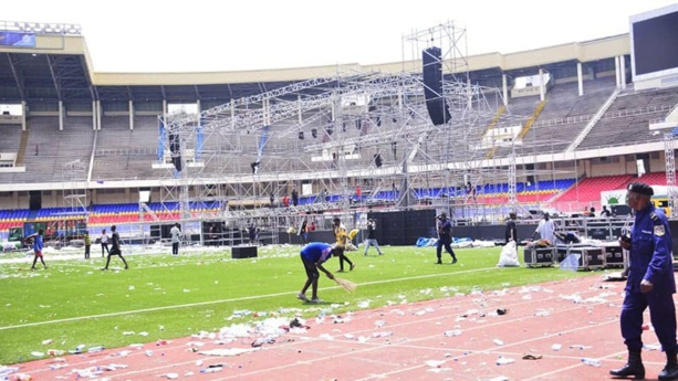 RDC: au moins neuf morts dans une bousculade au stade des Martyrs RDC: au moins neuf morts dans une bousculade au stade des Martyrs