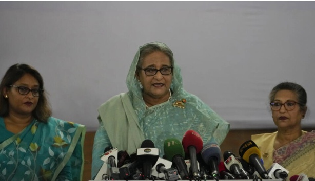 Chaos au Bangladesh : Des manifestants s'emparent du Palais...la Première ministre démissionne Chaos au Bangladesh : Des manifestants s'emparent du Palais...la Première ministre démissionne