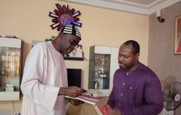 Guy Marius Sagna a rencontré Moustapha Cissé Lo de l'APR Guy Marius Sagna a rencontré Moustapha Cissé Lo de l'APR