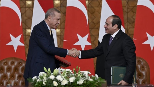 Erdogan et al-Sissi s'unissent pour la paix régionale et la cause Palestinienne Erdogan et al-Sissi s'unissent pour la paix régionale et la cause Palestinienne