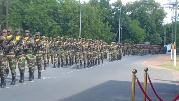Mission de la CEDEAO : 618 militaires sénégalais en route pour la Gambie Mission de la CEDEAO : 618 militaires sénégalais en route pour la Gambie