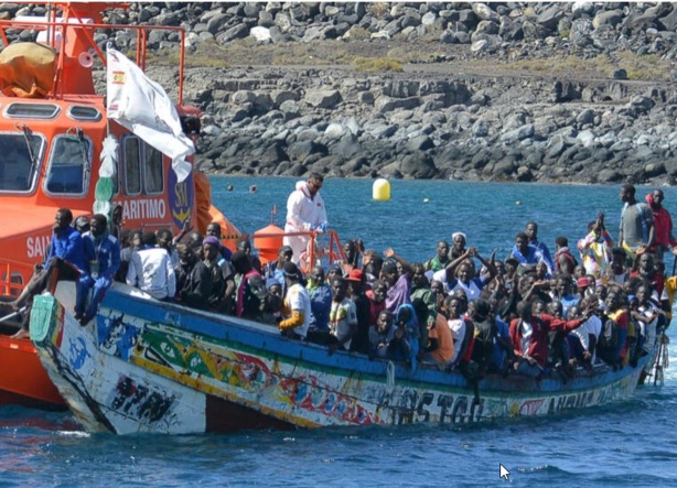 Immigration clandestine : 269 migrants sénégalais débarquent aux îles Canaries malgré les risques Immigration clandestine : 269 migrants sénégalais débarquent aux îles Canaries malgré les risques