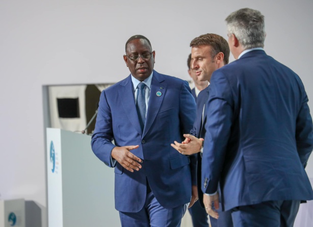Macky Sall à Macron : « J'ai pris la décision de me retirer de mes fonctions... » Macky Sall à Macron : « J'ai pris la décision de me retirer de mes fonctions... »