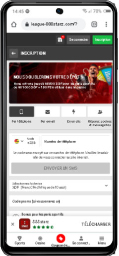 Comment s’inscrire sur 888Starz ? guide complet Comment s’inscrire sur 888Starz ? guide complet