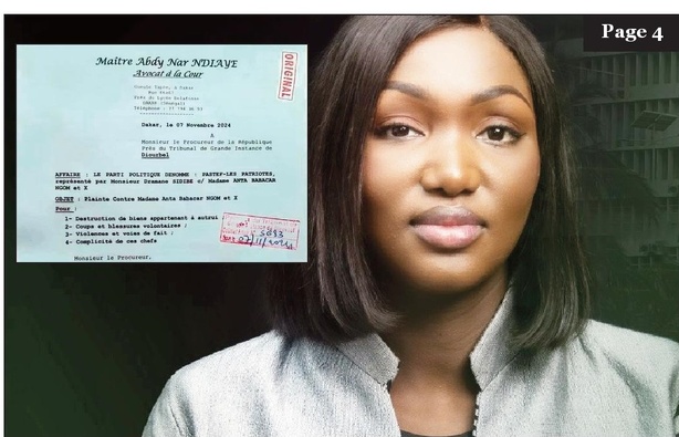 Attaque contre le cortège de la coalition Pastef :  Anta Babacar Ngom risque gros Attaque contre le cortège de la coalition Pastef :  Anta Babacar Ngom risque gros