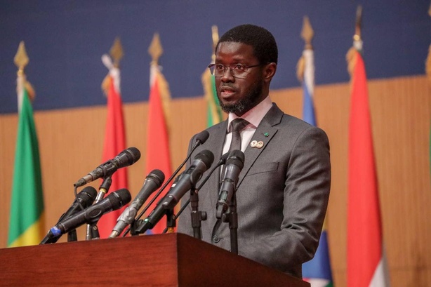 Conférence UA : Bassirou Diomaye Faye appelle à une économie pour retenir les talents africains Conférence UA : Bassirou Diomaye Faye appelle à une économie pour retenir les talents africains