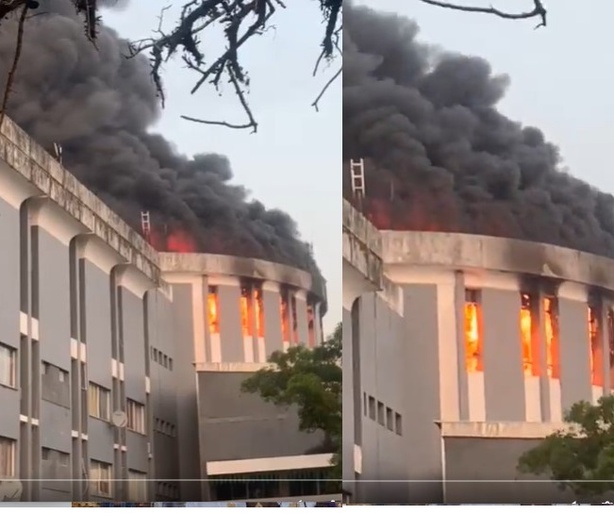 Liberia : L’Assemblée nationale frappée par un incendie Liberia : L’Assemblée nationale frappée par un incendie