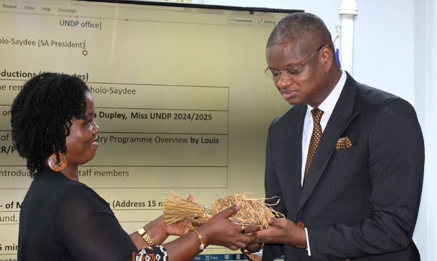 PNUD : Aliou Mamadou Dia reprend du service après sa défaite à la présidentielle PNUD : Aliou Mamadou Dia reprend du service après sa défaite à la présidentielle