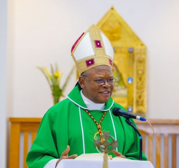 Le cardinal Fridolin Ambongo : "La RDC, un enfer sur terre, nécessite une mobilisation pour la paix" Le cardinal Fridolin Ambongo : "La RDC, un enfer sur terre, nécessite une mobilisation pour la paix"
