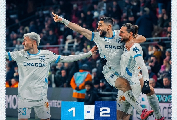 En Ligue 1, l’Olympique de Marseille s’impose à Rennes et conforte sa deuxième place En Ligue 1, l’Olympique de Marseille s’impose à Rennes et conforte sa deuxième place