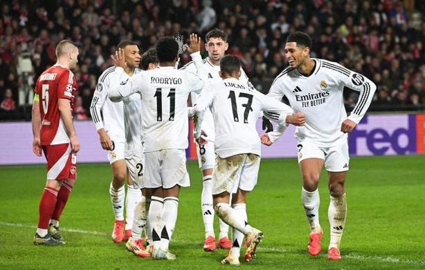 Brest valeureux, mais impuissant face au Real Madrid Brest valeureux, mais impuissant face au Real Madrid
