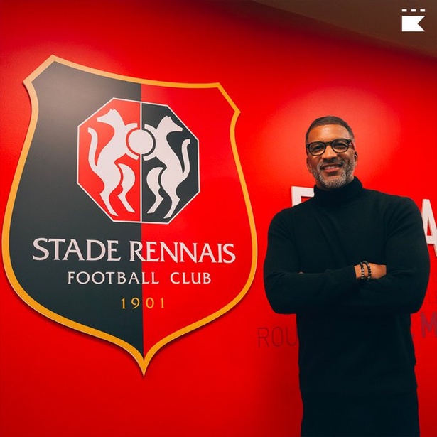 Habib Beye, nouvel entraîneur du Stade Rennais Habib Beye, nouvel entraîneur du Stade Rennais