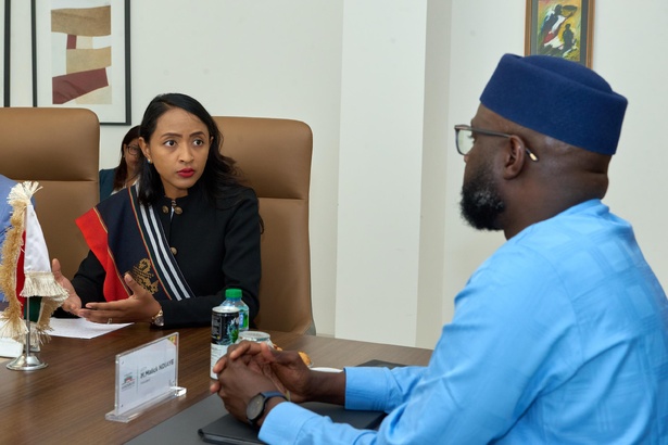 Présidence de la Commission de l’Union africaine : El Malick Ndiaye reçoit la ministre malgache des Affaires étrangères Présidence de la Commission de l’Union africaine : El Malick Ndiaye reçoit la ministre malgache des Affaires étrangères