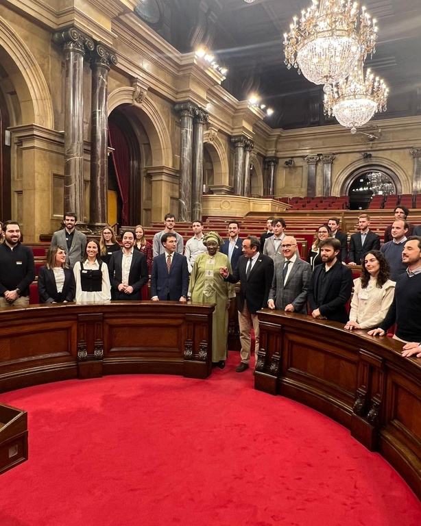 Espagne : Aminata Touré a rencontré le Président du Parlement de Catalogne Espagne : Aminata Touré a rencontré le Président du Parlement de Catalogne